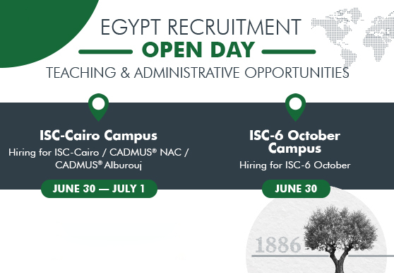 SABIS&reg; Egypt Job Fair June-July 2026
